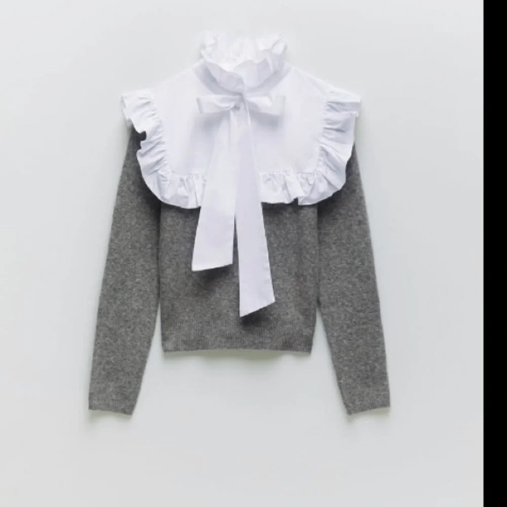 Zara combination knit sweater - Picture 4 of 6